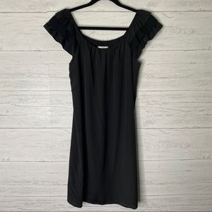 Loft NWT flutter sleeve cocktail dress